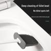 Wall-Mounted Silicone Toilet Brush 3-Piece Set