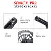 SENICX PR2 Road Bike Crank  Crankset 165/172/175mm CNC 50-34/52-36/53-39T 30/46T Double Chainring DUB Crankset