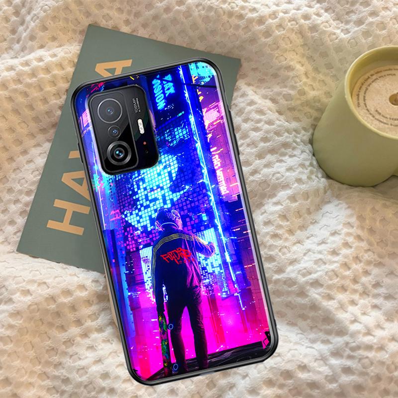 Cyberpunks Phone Case For POCO F5 X5 X3 Pro X4 F4 GT F3 C40 M5s Cover For Xiaomi 13 12 Lite 12T 11T Pro