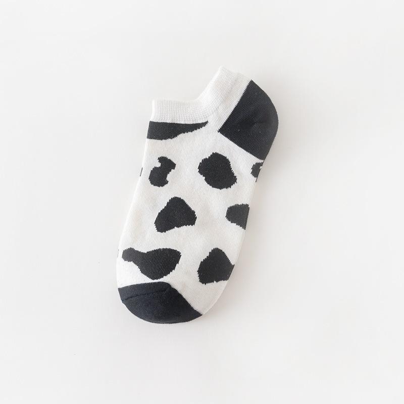 Lady Fashion Wind Pineapple Bird Poached Egg Cow Cartoon Colorful Cotton Sock Girls Ankle Socks