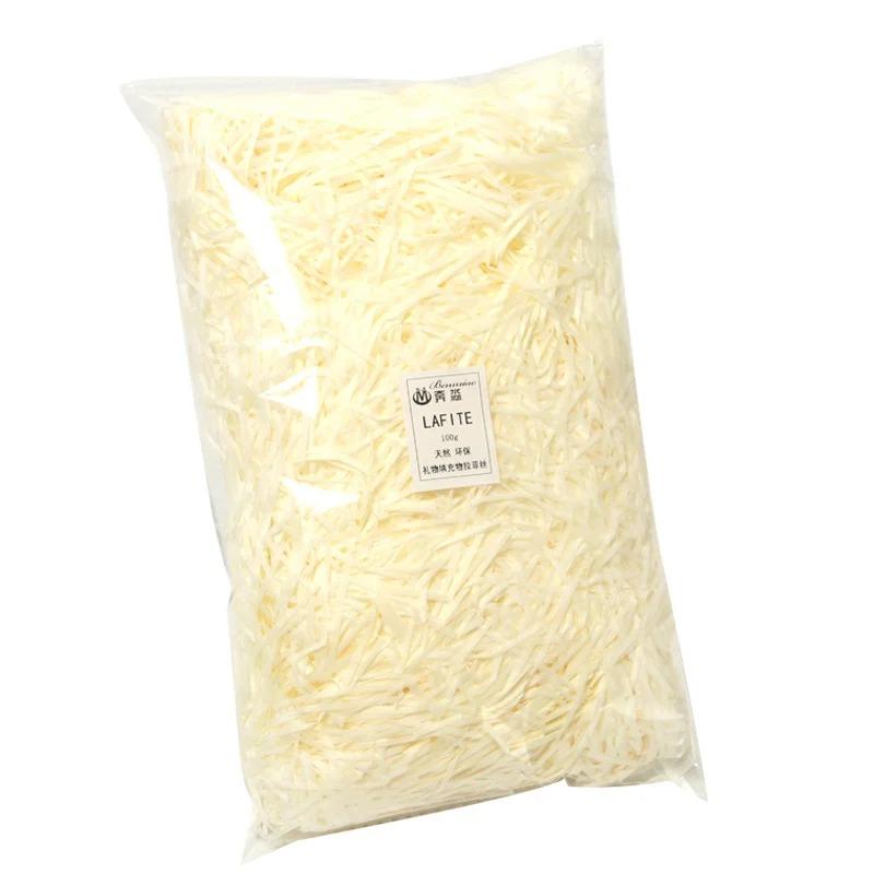 500g/1000g Färgglad Hackad Raffia Fyllning Krusat Papper Färgglad Fyllning för Födelsedagspresentlåda Fest Bröllop Juldekoration