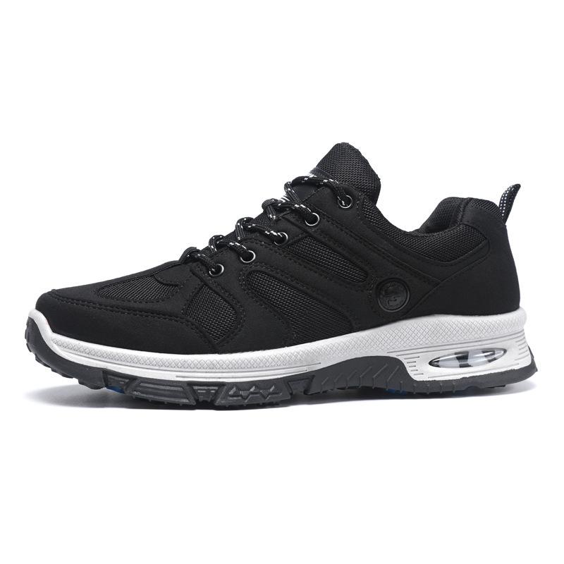 New Four-season Labor Protection Men's Shoes Outdoor Mountaineering, Anti Slip Wear-resistant Construction Site Work Men's Work Wear Trendy Shoes