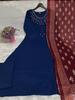 Indian Women Bollywood Cotton Kurti Salwar Suit Party Wear Designer Salwar Kameez Set
