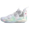 New LiNing WOW 8 Anti Slip Wear Resistant High Top Basketball Shoes White ABEP001-1