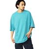 Lee Back Arch Print Short Size S Men's T-Shirt, Sleeve, Blue,