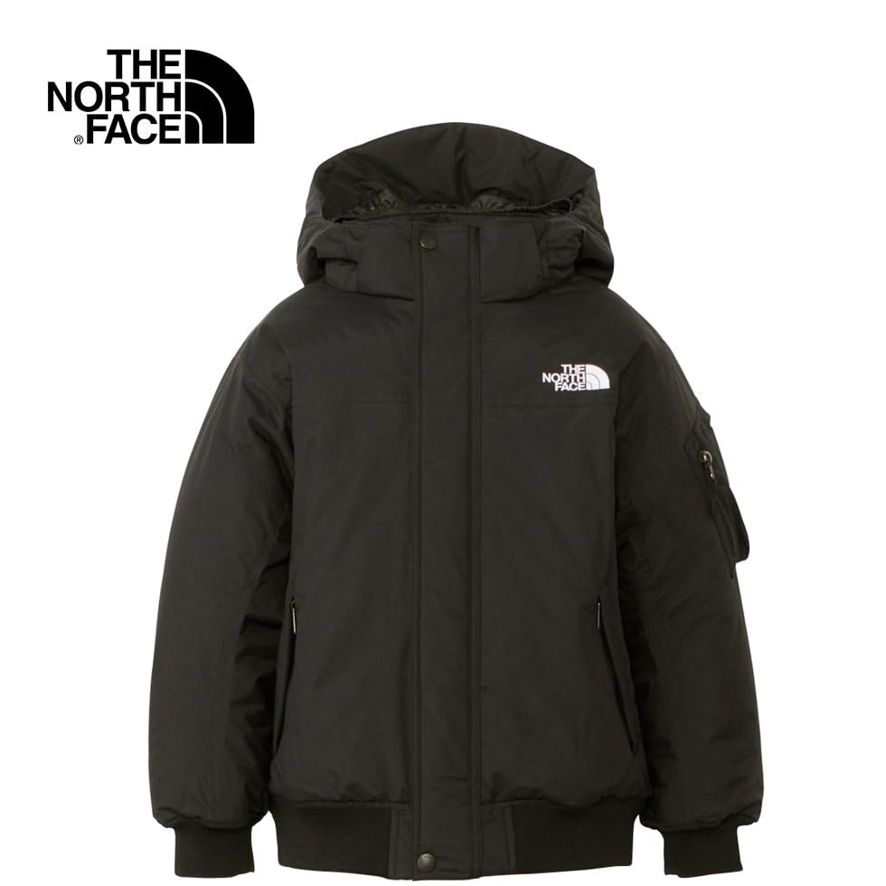 The North Face Winter Bomber Kalt und Warm für Schnee Größe 100 Kinderjacke, Unisex, Wasserdicht, Wetter, Sport, Schwarz,