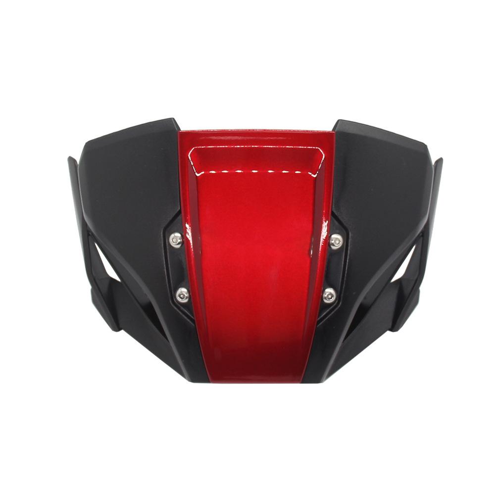 Black+Red Windshield Wind Deflector For Honda CB650R 2019-2022 CB1000R 2018-2020