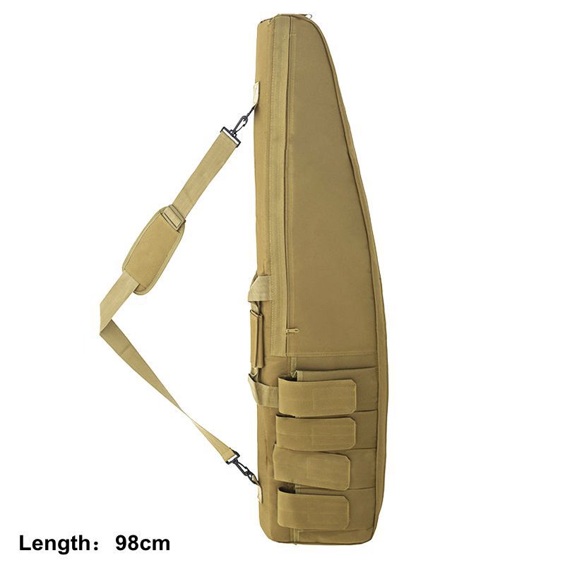 Outdoor Multifunctional 1.2-meter Fishing Bag 1-meter Tactical Camouflage Slanted Mouth Single Shoulder Handbag