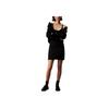 Calvin Klein Comfortable Slim Fit Solid Color Simple Sleeveless Dress Women Dresses Black 0792099010