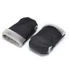Baby Stroller Hand Muff Universal Warm Mittens Stroller Gloves with Fleece Lining Zipper Gloves Pushchair Accessories