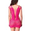 Women's Polyamide Spandex Solid Above Knee Baby Doll Lingerie