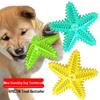 Dog Starfish Teething Toy & Toothbrush: Pet-Friendly Chew Stick