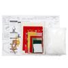 Olympus Threads Zodiac Chirimen Fan Ornament Kit Lop-chan PA-809