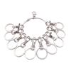 Large Round Hoop Key Organizer Portable Metal Ring Key Holder Management Quick Hanging Keychain Keyring Durable
