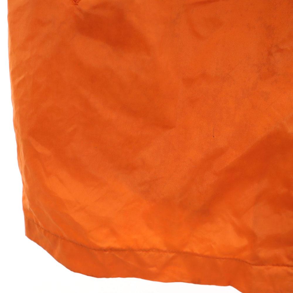 DKNY JEANS 90s Old Stainless Collar Coat S Orange With Liner Women Used