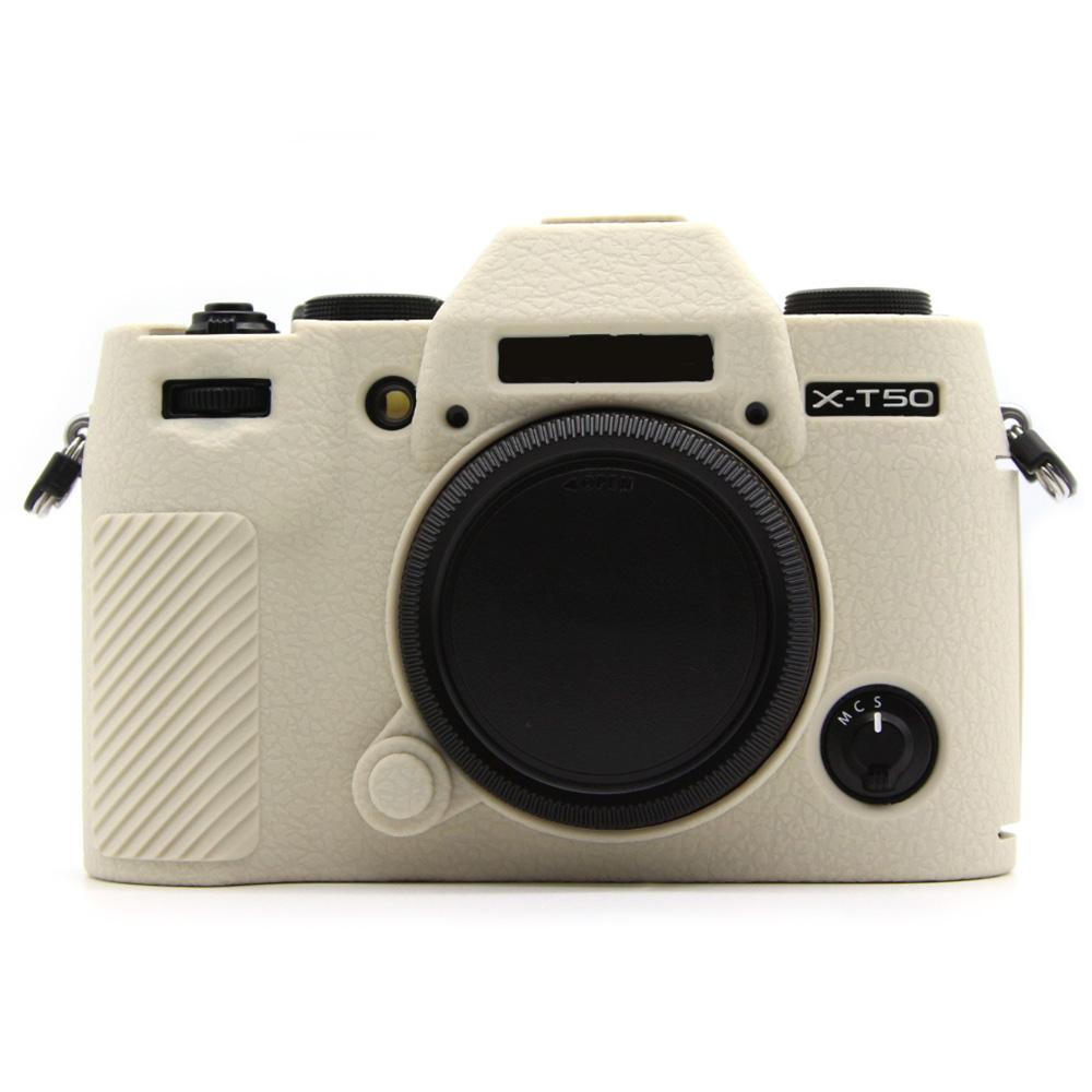 For Fujifilm X-T50 Camera Case Anti-Scratch Textured Silicone Protective Cover