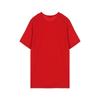 NOVENTA-K Round Pique Short Sleeve T-Shirt Cardinal Red