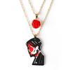 Rock Band My Chemical Romance Cosplay Necklace Music Band MCR Three Cheers Rose Unisex Choker Pendant Jewelry Accessories