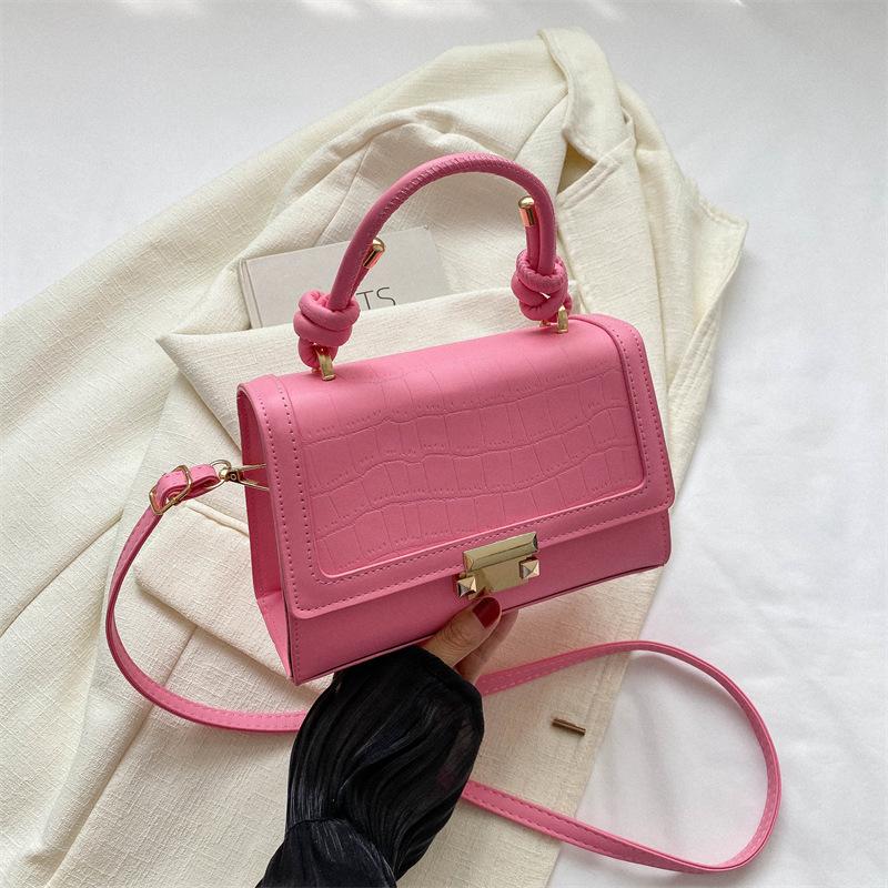 Autumn new bag women's fashion simple small square bag casual trend messenger bag retro personalized shoulder bag
