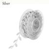15Meter/Roll Ribbons For Crafts Christmas Wedding Decorative DIY Handmade Leaf Ribbon Gifts Card Wrapping Supplies