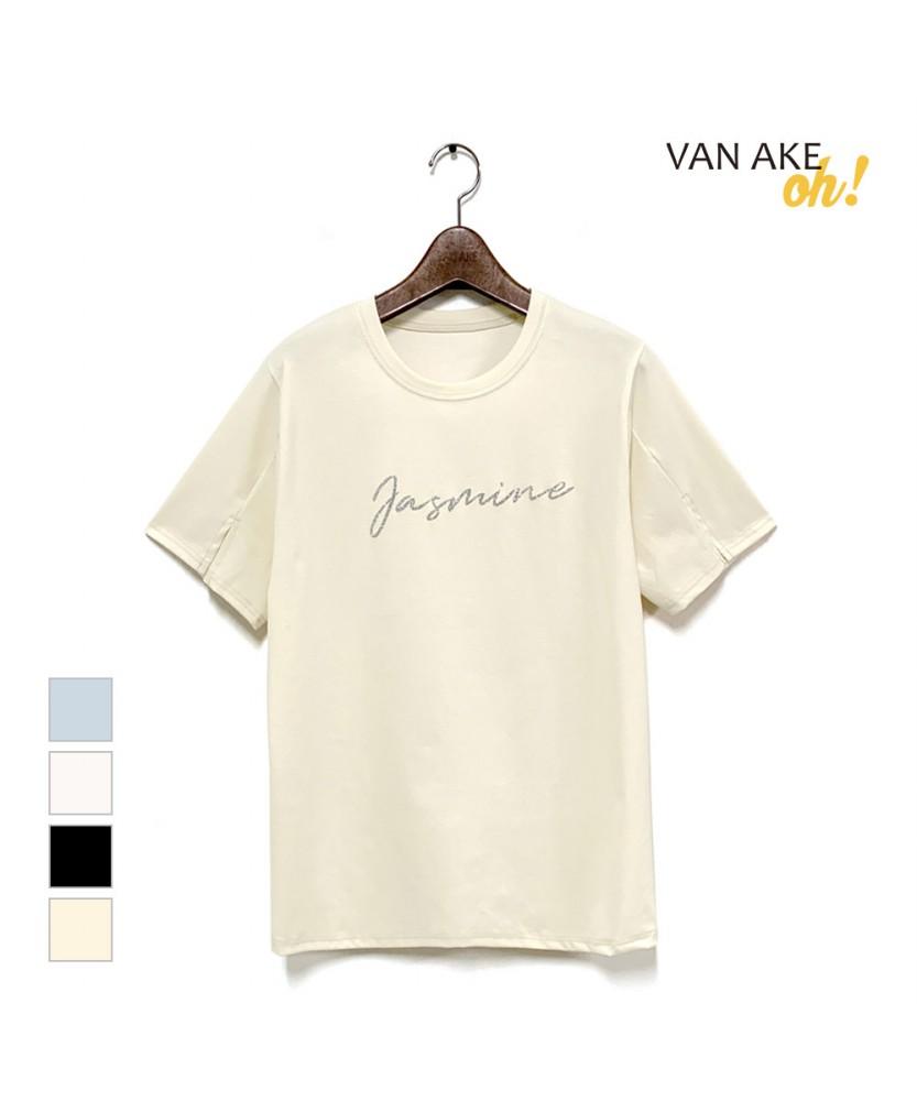VANAKE Jasmine Short Sleeve T-Shirt_Ob14Tsme31Z