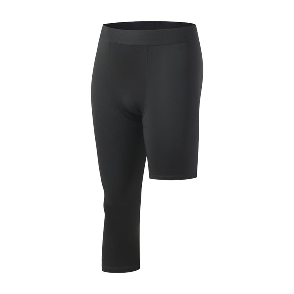Sports Tights Unique Asymmetrical Design with and Lengths Customize Your Style Compression for Fitness [PIROXIS] - Five-Quarter Seven-Quarter - -
