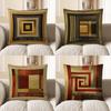 Home Decor Modern Geometric Pattern Decorative Pillow Cover Pattern Cushion Cover Suitable for Sofa Bedroom Car Pillow Cover