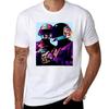 Purple Helmet Good Tshirt Vintage Print Crew Neck Tee Tshirt