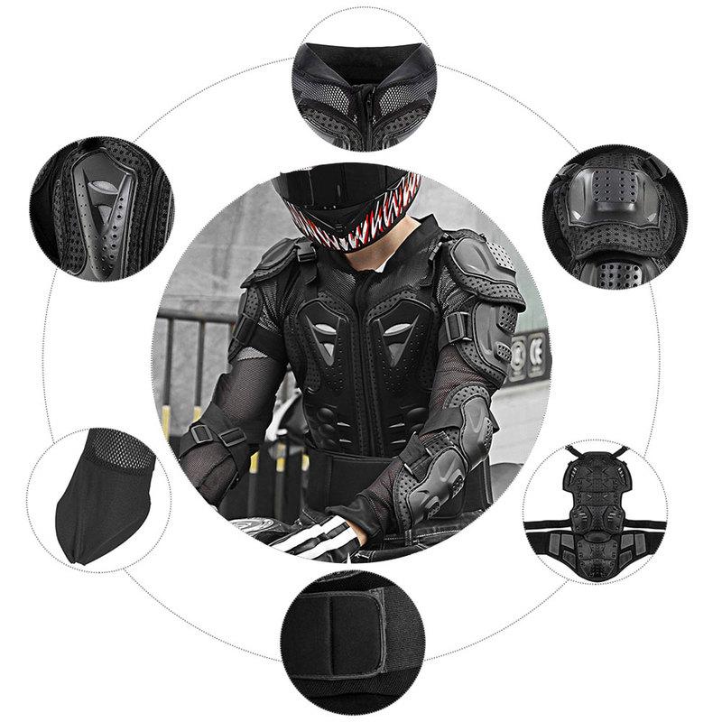 Motorcycle Armor CE Certification Motocross Chest Back Protector Moto Protection Body Armor Riding Motocross Jacket Protective