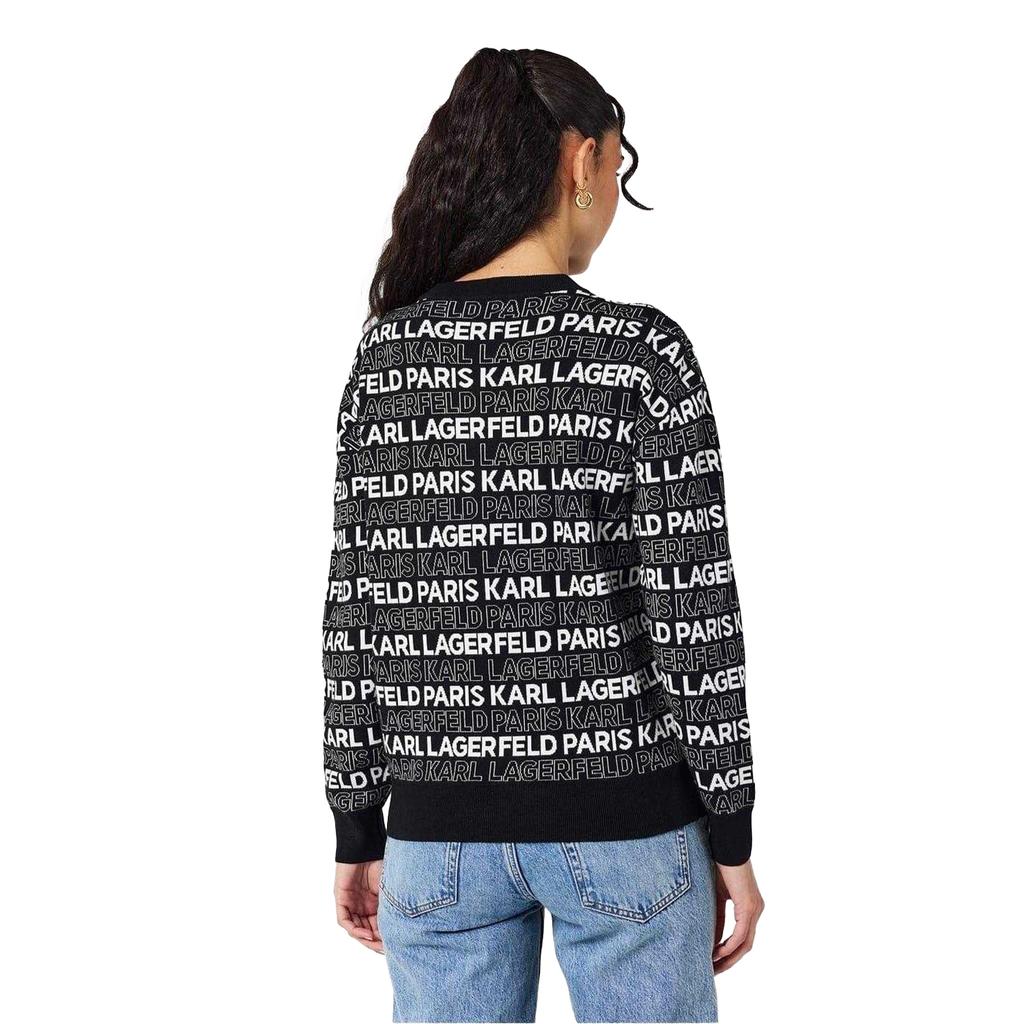 Maglione da Donna Karl Lagerfeld Regular a Maniche Lunghe