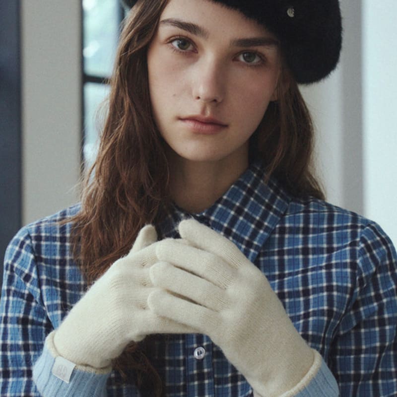 

Перчатки двухцветные Marchen унисекс для пары_4 цвета black