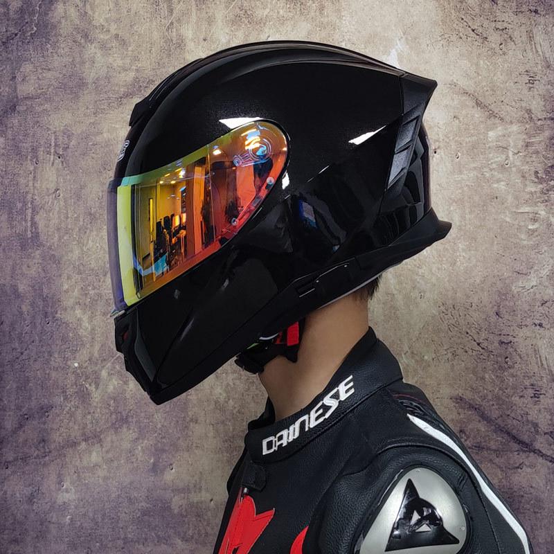 Dual Lens Motorcycle Helmet Motorcycle Travel Helmet Electric Vehicle Adult Safety Helmet