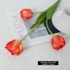 Real Touch Artificial Flowers Soft Texture Moisturizing Hand Feeling Tulip Flowers Flower Bouquet Wedding Decoration