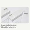 Double Hole Seasoning Condiment Box Clear Seasoning Storage Box Spices Container Set  Travel