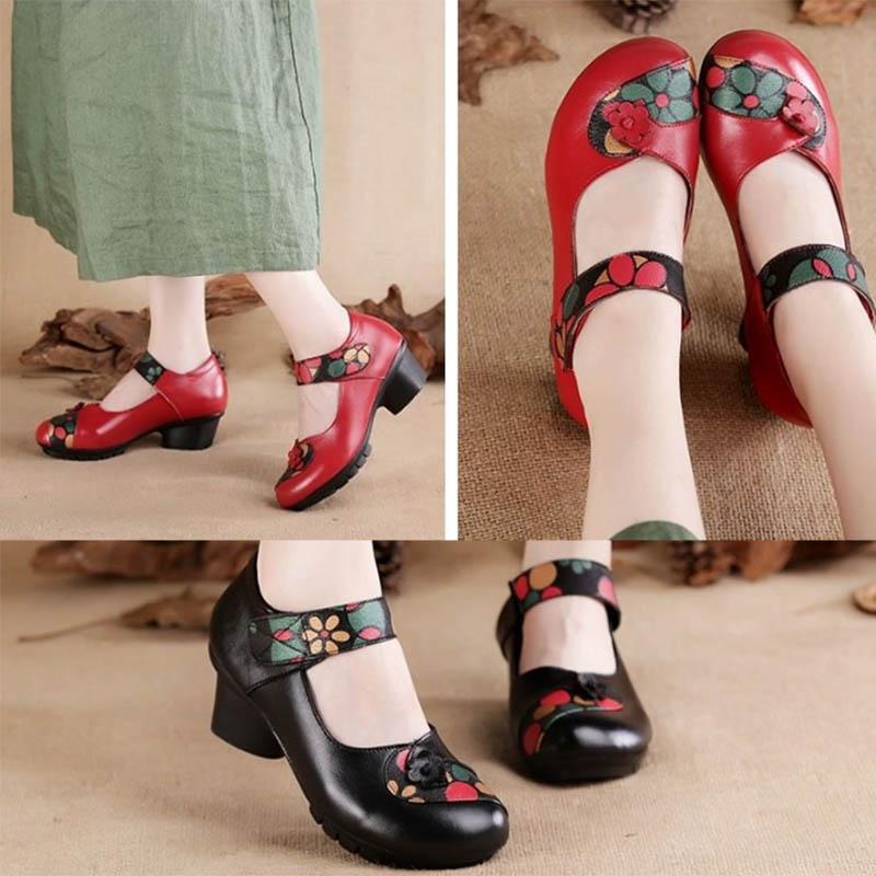 Women's Summer Fashion Sandals Outwear Comfort Shoes Middle Heel Casual Wear Resistant Lightweight Anti Slip Sandals