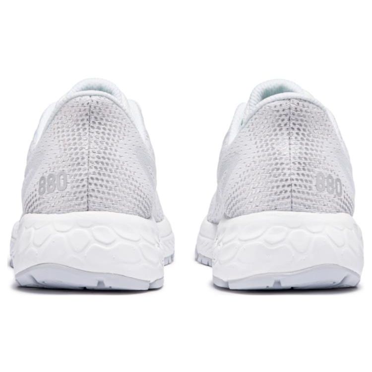 New Balance Women's Fresh Foam X 880v13 White with Light Silver Metallic and Quartz Grey W880W13