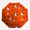 1pc Hello Kitty Halloween PatternUmbrella with Plastic Handle,Suitable for All Seasons Home Travel Outdoor UmbrellaSanlio241