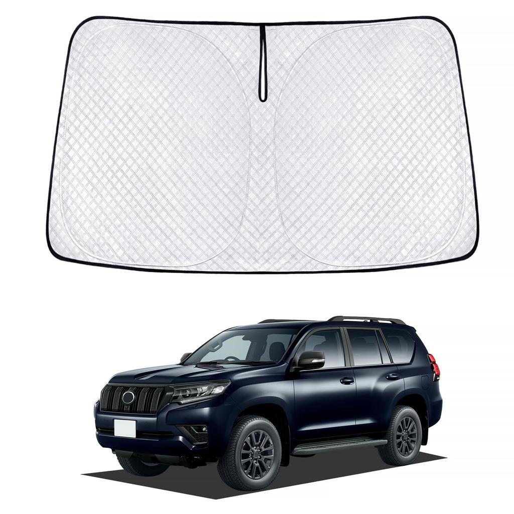 New Land Cruiser Prado Late Model PRADO 150 Windshield Car Shade UV Car Privacy Custom Part (150 Series) Sunshade, Vehicle-Specific Sunshade, Curtain,