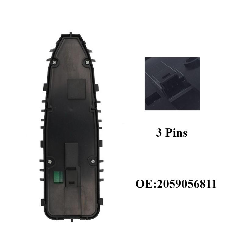 2059056811 Electric Power Master Window Switch for Mercedes-benz W205 W253 W213 W222 C E Class 4 Door Saloon