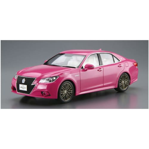 Aoshima Bunka Kyozai 1/24 Scale The Model Car Series No. 42 Toyota GRS214/AWS210 Crown Athlete G 2015 Plastic Model