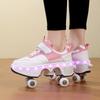 Adult/Kids Roller Roller Shoes Luminous Skating Shoes Kids Glowing Sneakers Luminous Sneakers