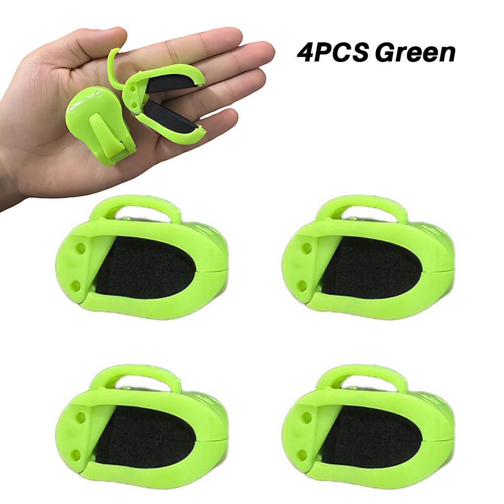 2/4pcs Quick-Attach Fishing Rod Clip - Tool-Free 1-Hand Holder for 2-Piece Freshwater Rods, Secure Grip Tackle Organizer