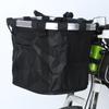 Detachable Bicycle Front Basket Aluminum Zinc Zinc Alloy Frame Mountain Bike Bags  Grocery Shopping