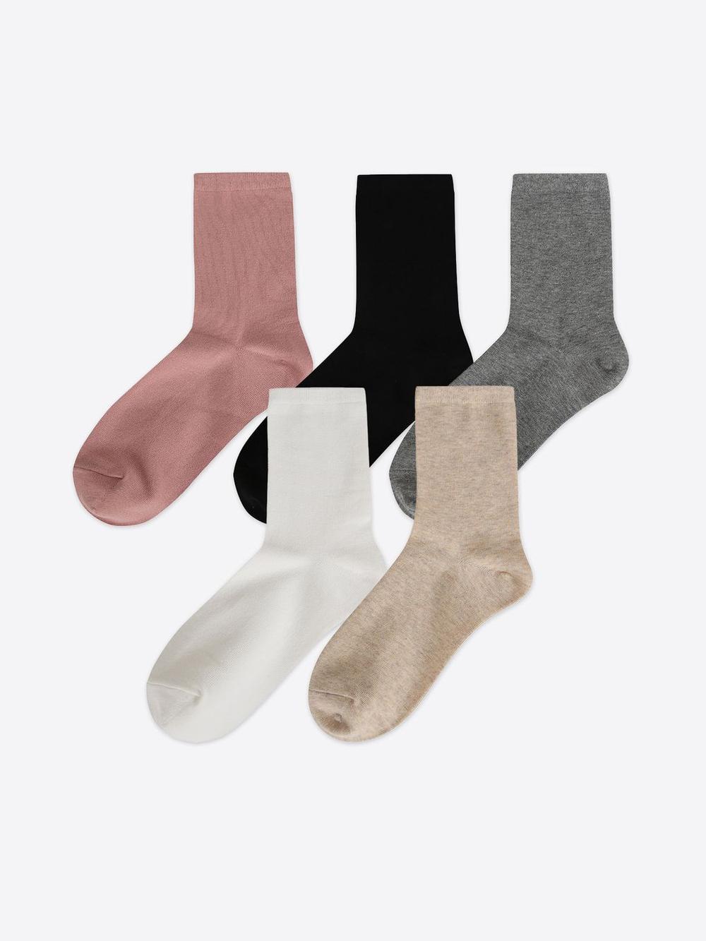 Color Middle Socks (HPAO3EA620 RE) HPAO3FA620