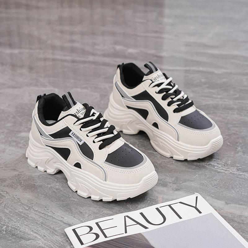 Spring New Women's Shoes Sports Shoes Trendy Casual Platform Shoes Original Design Running Shoes