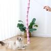 Cats Wand Teasing Stick for Kitten Interactive Cats Toys Plush Teaser with