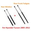 2/4x Rear Trunk Tailgate Boot Rear Window Glass Gas Spring Shock Lift Strut Struts Support Bar Rod For Hyundai Tucson 2005-2012