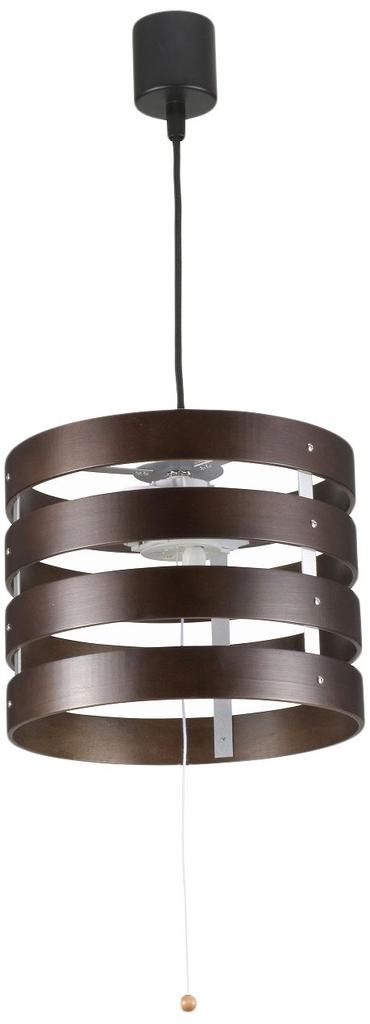 OHM LT-Y20CW 06-1486 Pendant Light with Wooden Frame, 2 Lights (Bulbs Sold Separately)