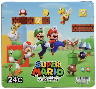 Mitsubishi Pencil Renkli Kurşun Kalemler Super Mario 880 24 Renk K88024CSMS5