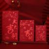 Festive Wedding Red Envelopes Cartoon Lucky Money Pocket for 6pcs Celebration Party